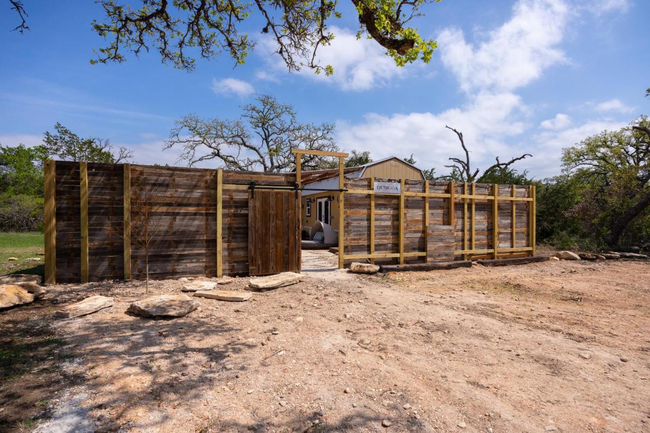 Romantic Tiny Luxury Retreat W Heated Pool, Sauna N Outdoor Shower In 10 Acres Villa Wimberley